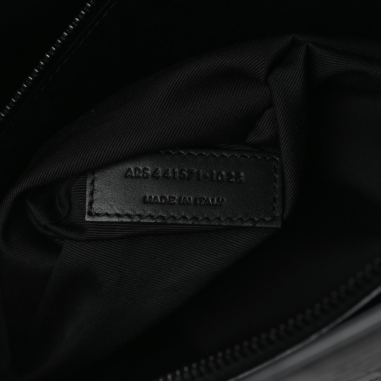 Saint Laurent Calfskin Crocodile Embossed Large Sac De Jour Carryall Black 8 of 12