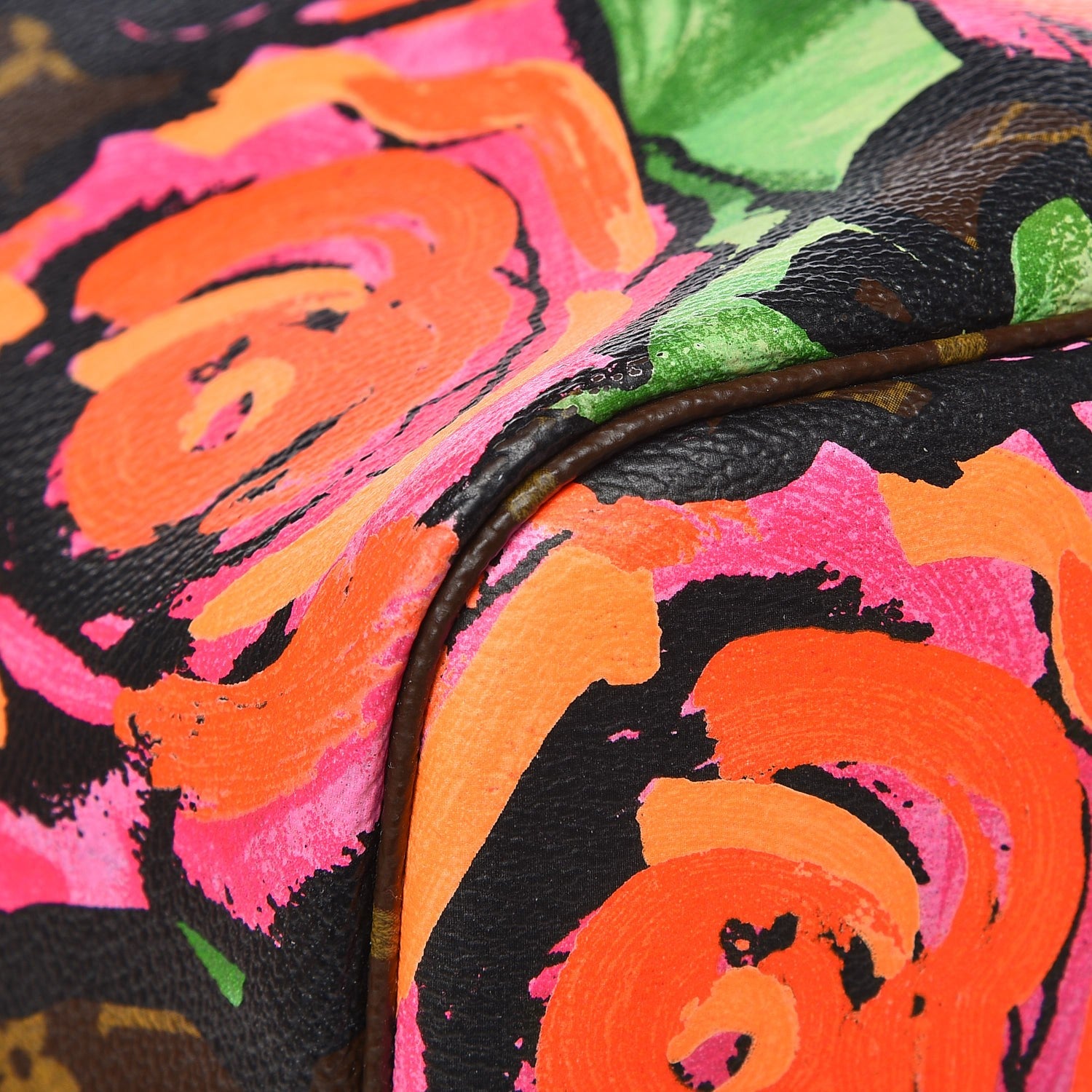 Louis Vuitton Monogram Roses Neverfull MM 10 of 12
