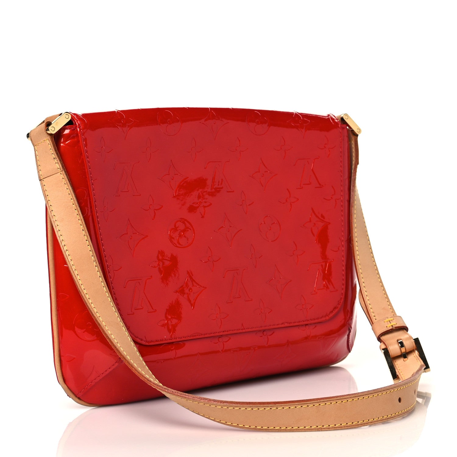 Louis Vuitton Vernis Thompson Street Rouge 2 of 8