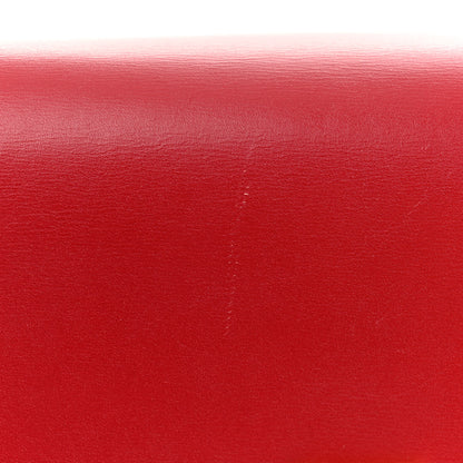 Celine Smooth Calfskin Small Classic Box Flap Bag Red 13 of 16