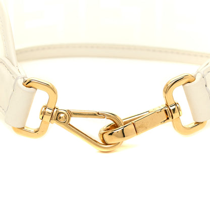 Fendi TPU FF Calfskin Mini Strap You White 3 of 6