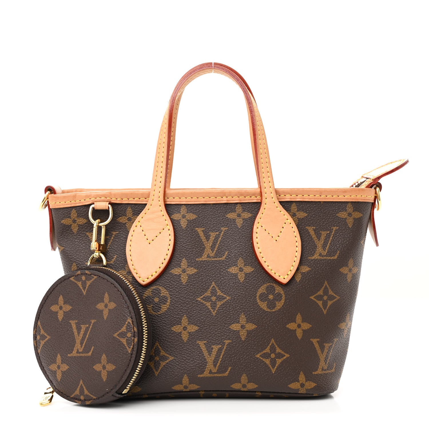 Louis Vuitton Monogram Neverfull BB Beige 1 of 9