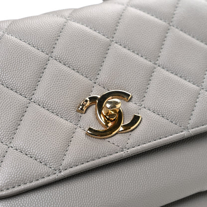 Chanel Caviar Quilted Small Business Affinity Flap Grey 11 of 11