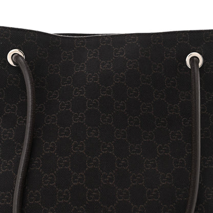 Gucci Canvas Monogram Gifford Shopping Tote Brown 8 of 14