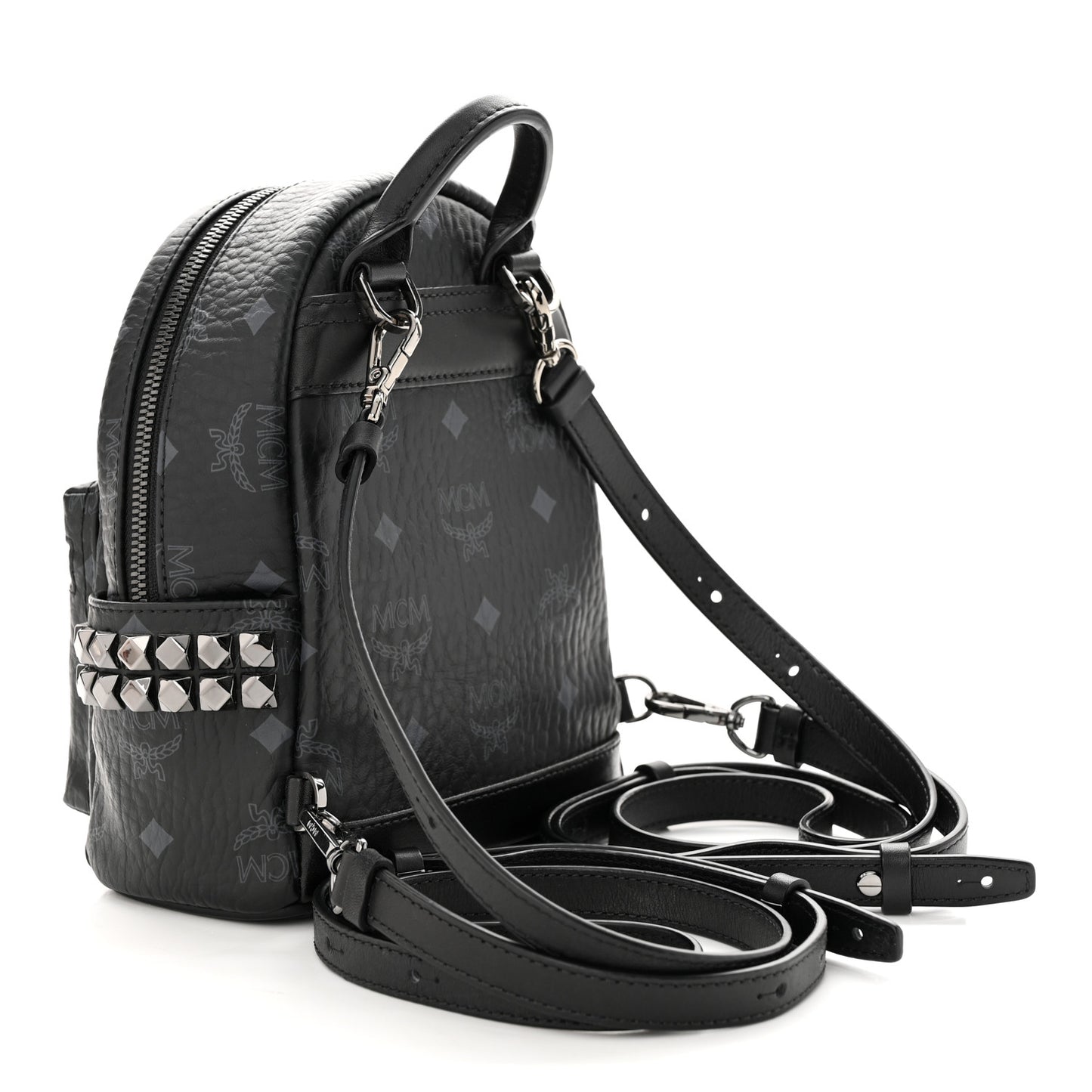 Visetos Side Stud X-Mini Stark Bebe Boo Backpack Black