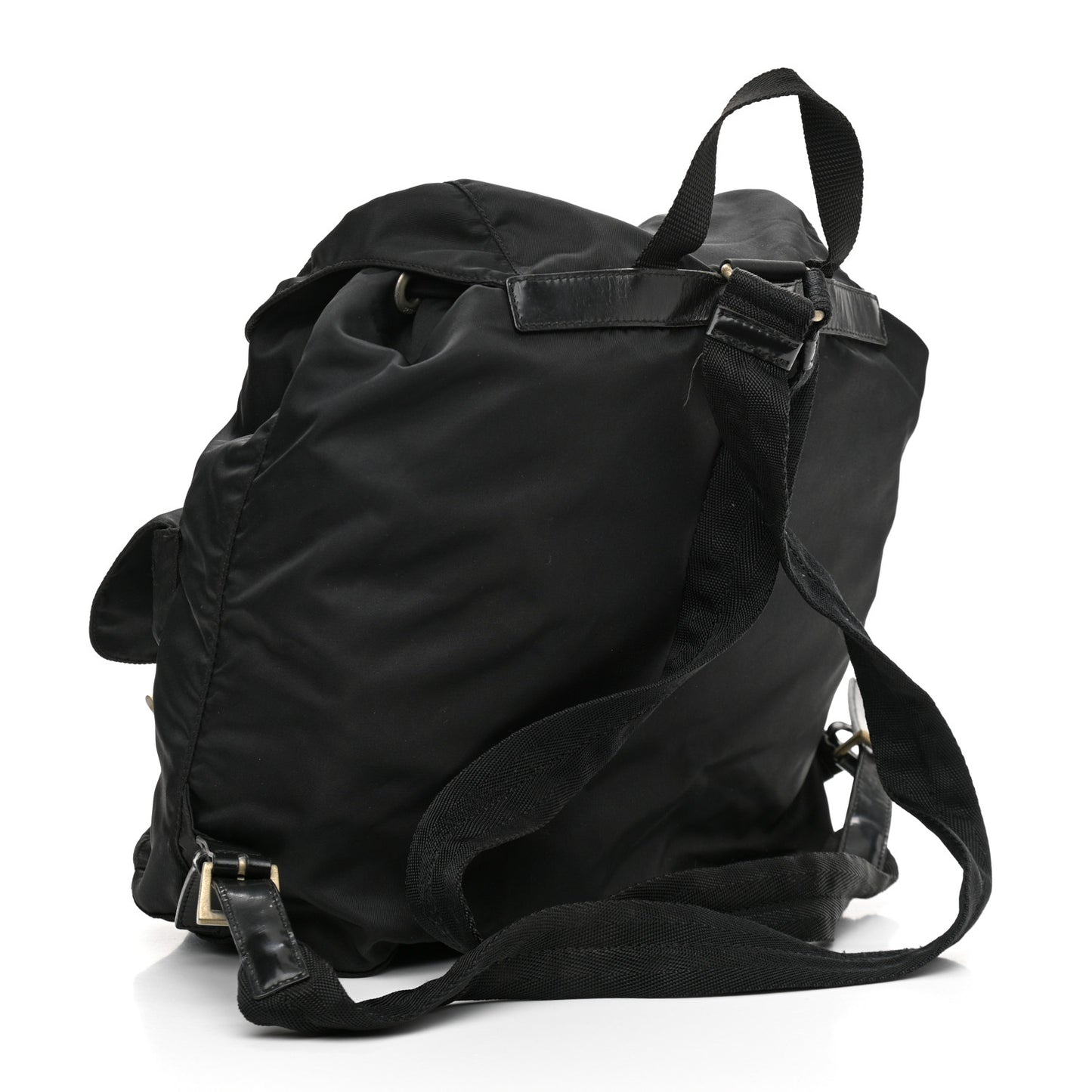 Nylon Vela Medium Backpack Black