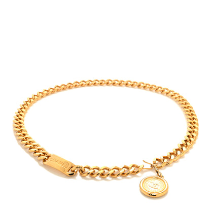 Chanel CC Medallion Chain Belt Gold 1 of 5