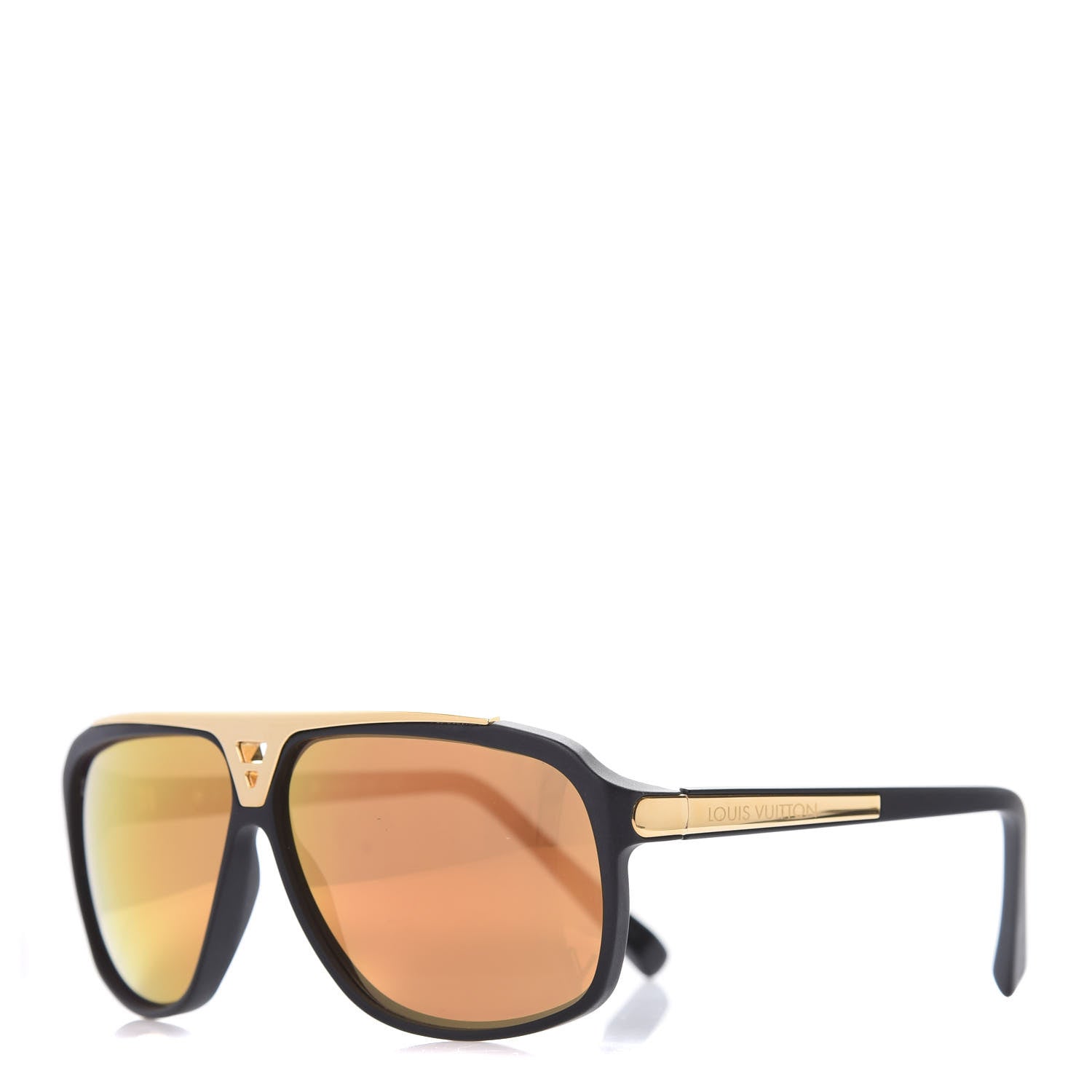 Louis Vuitton Acetate Evidence Sunglasses Z0842W Black 1 of 9