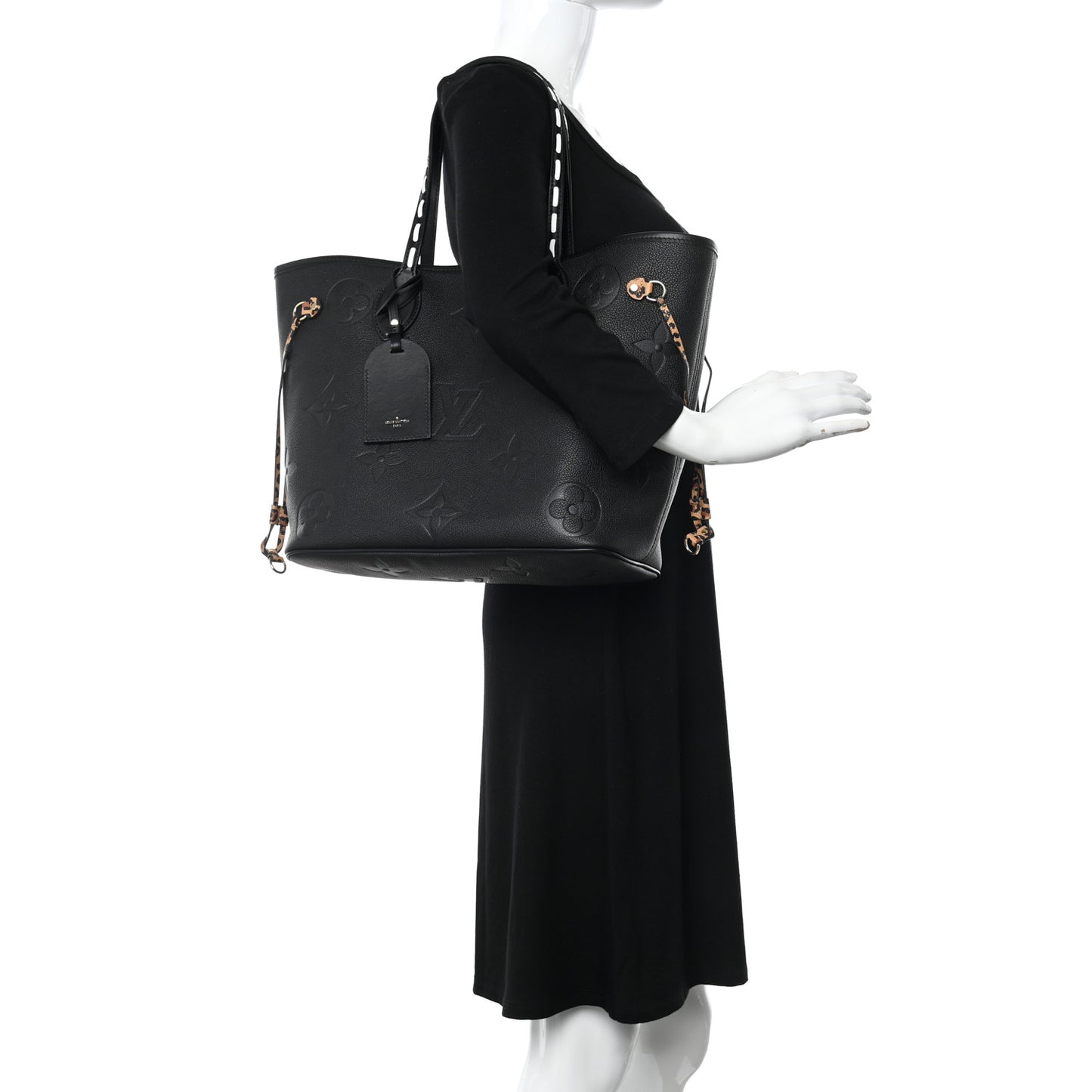 Empreinte Monogram Giant Wild At Heart Neverfull MM Black