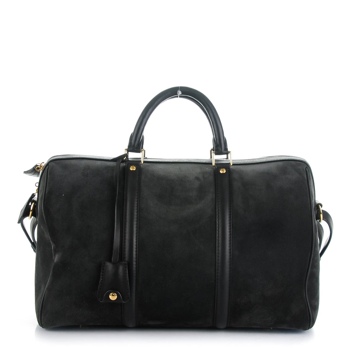 Suede Calfskin SC Bag MM Asphalt