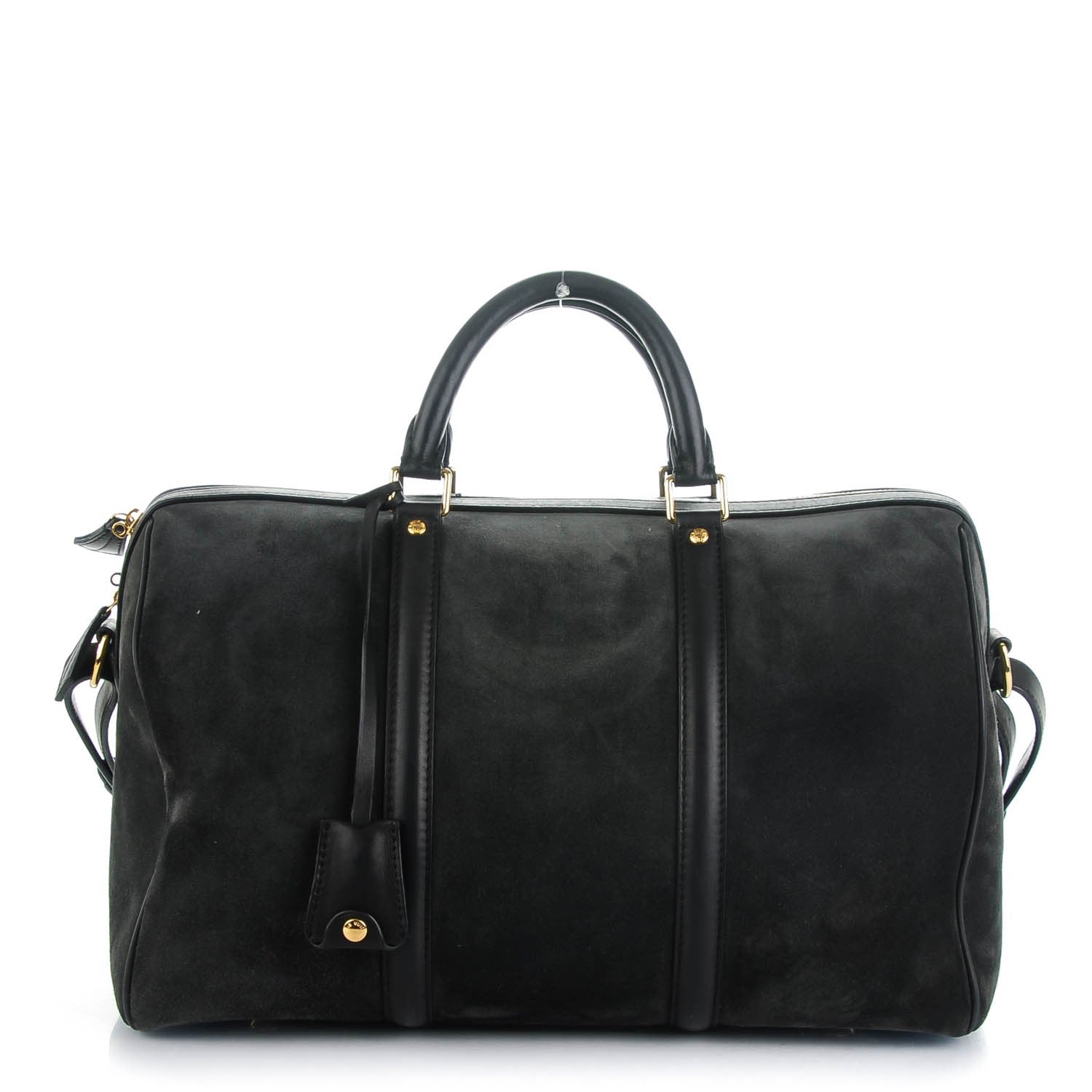 Louis Vuitton Suede Calfskin SC Bag MM Asphalt 1 of 7