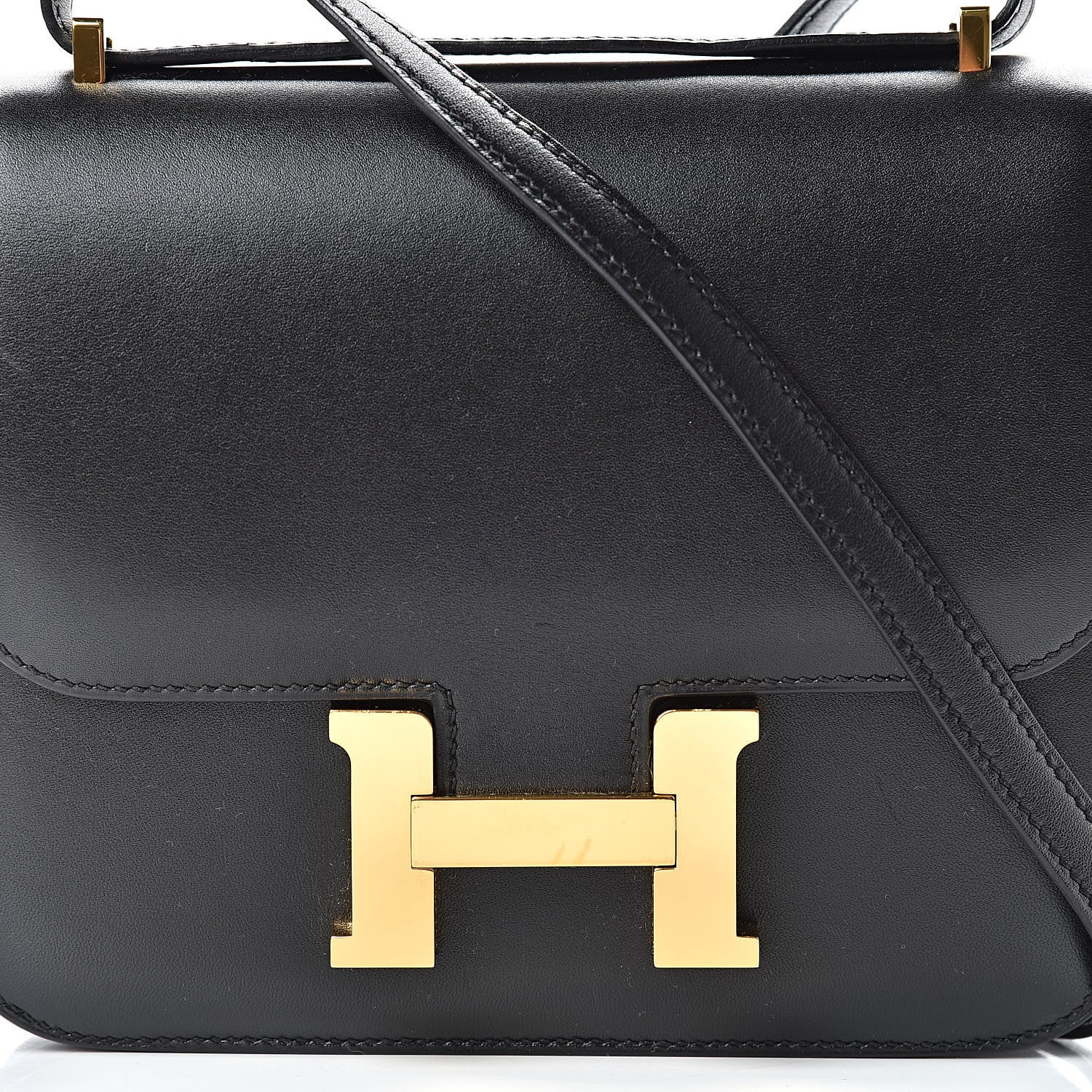 Hermes Tadelakt Constance 18 Black 18 of 25