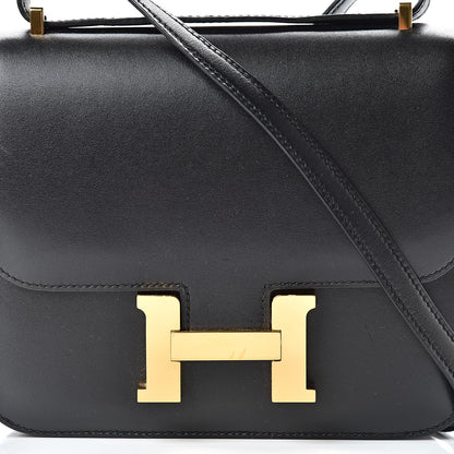 Hermes Tadelakt Constance 18 Black 18 of 25