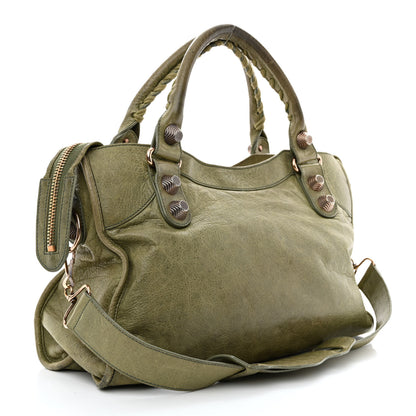 Balenciaga Agneau Giant 21 Rose Gold Hardware City Light Olive 3 of 16