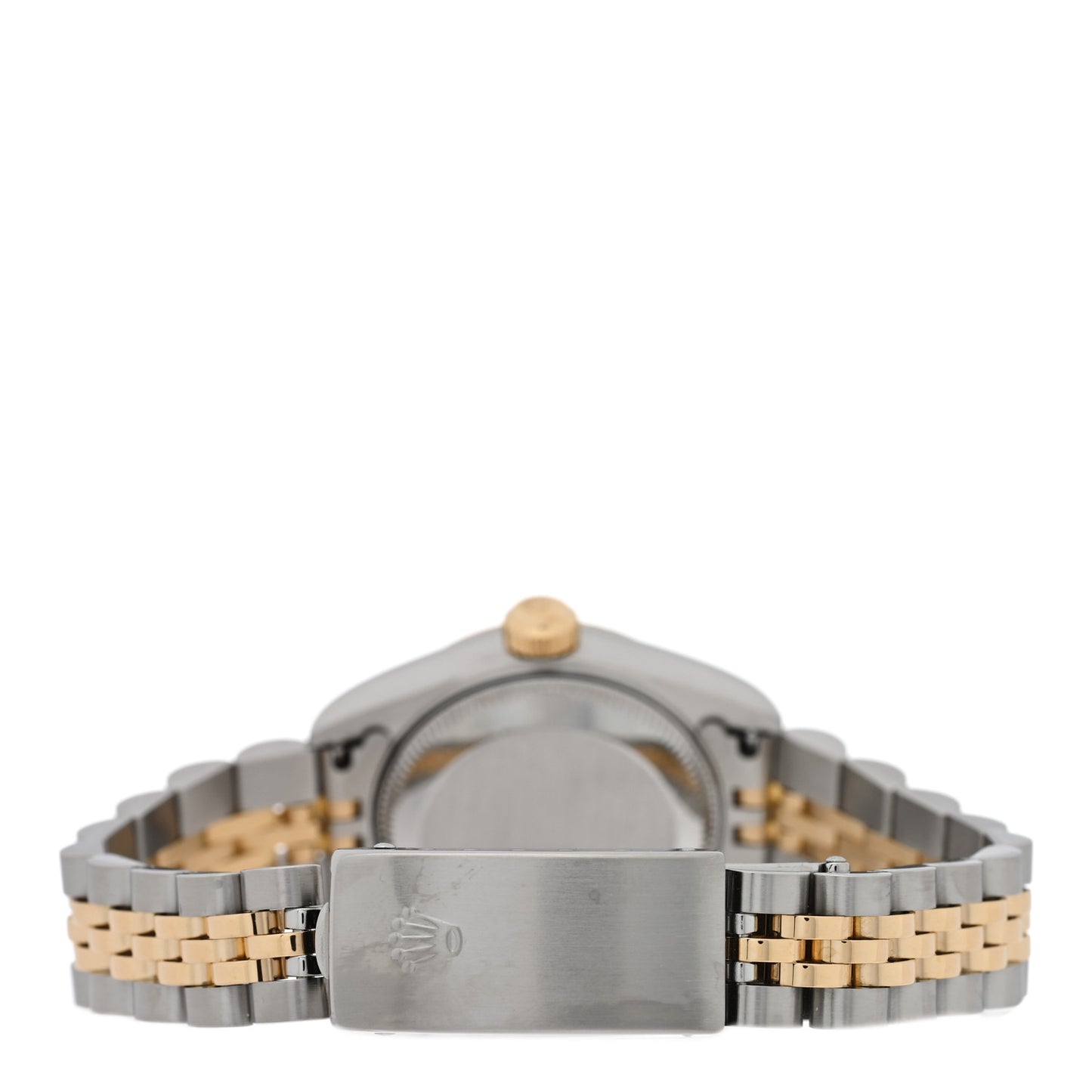 Stainless Steel 18K Yellow Gold Diamond 26mm Oyster Perpetual Datejust Watch Champagne 69173