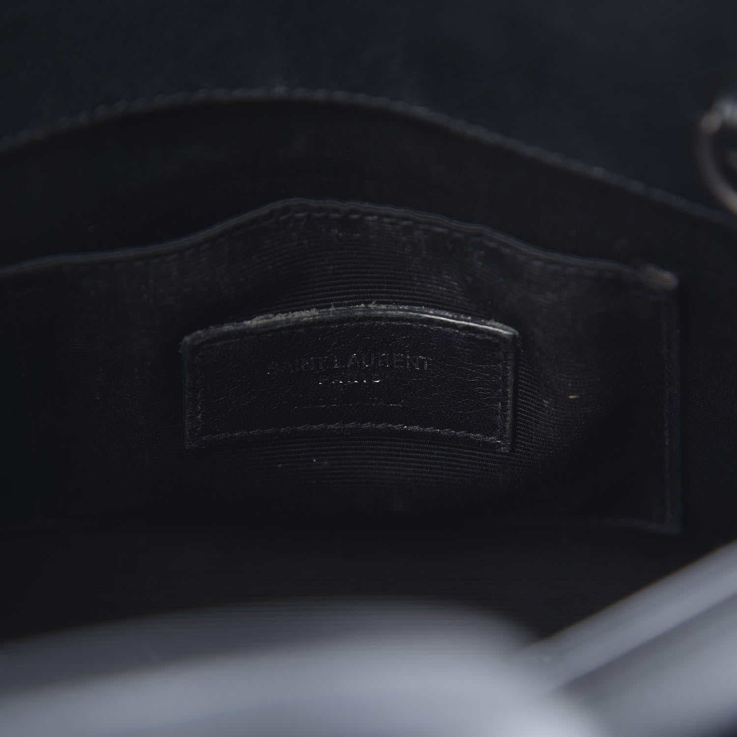 Saint Laurent Grained Calfskin Nano Sac De Jour Black 6 of 13