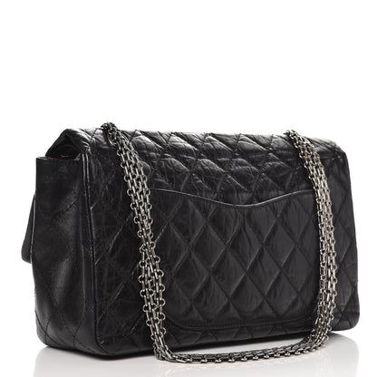 Chanel Aged Calfskin Quilted 2.55 Reissue 227 Flap Black 3 of 9