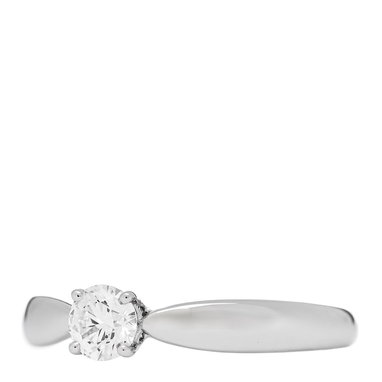 Platinum Diamond .26ct Harmony Solitaire Engagement Ring 49 5