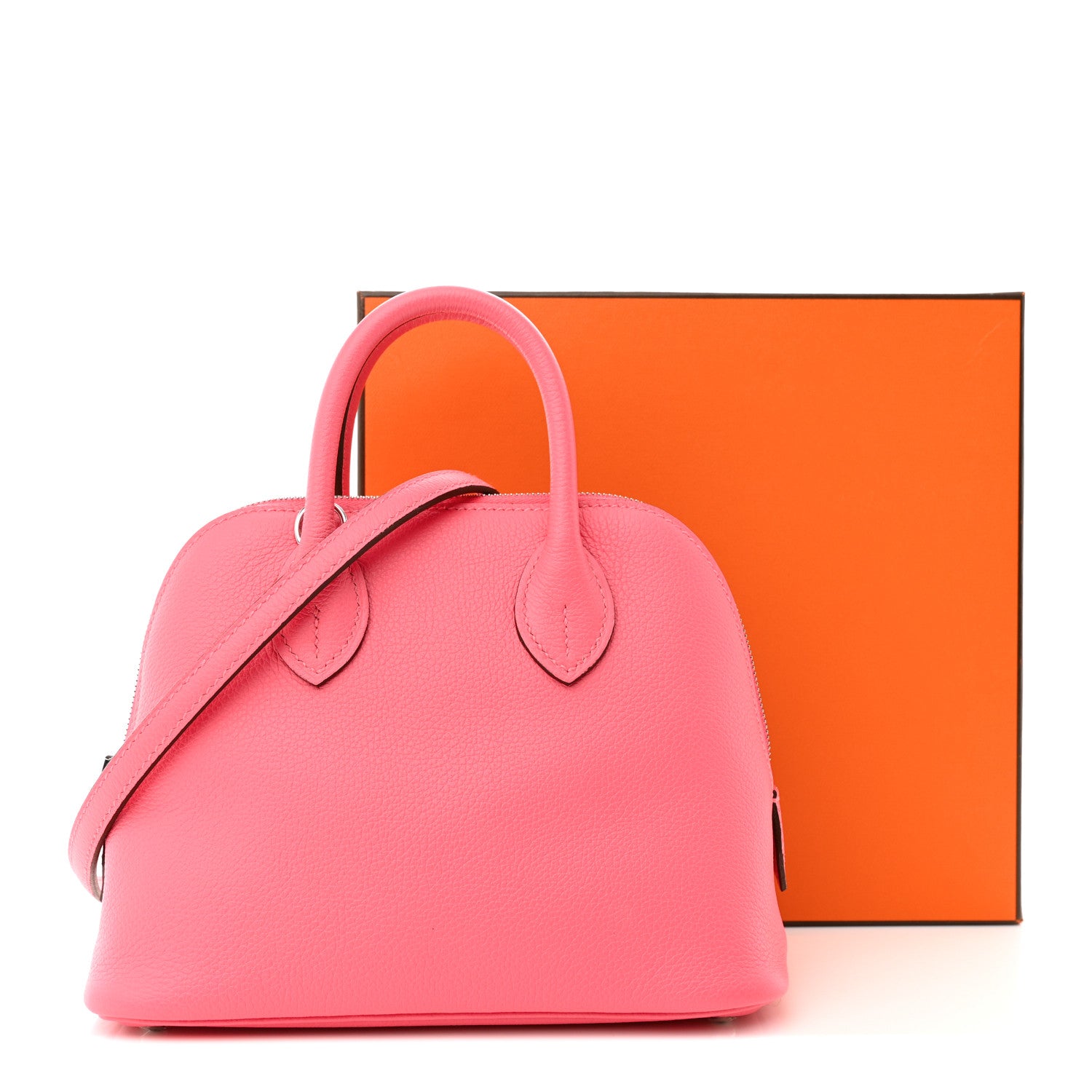 Hermes Evercolor Mini 1923 Bolide Rose Azalee 11 of 11