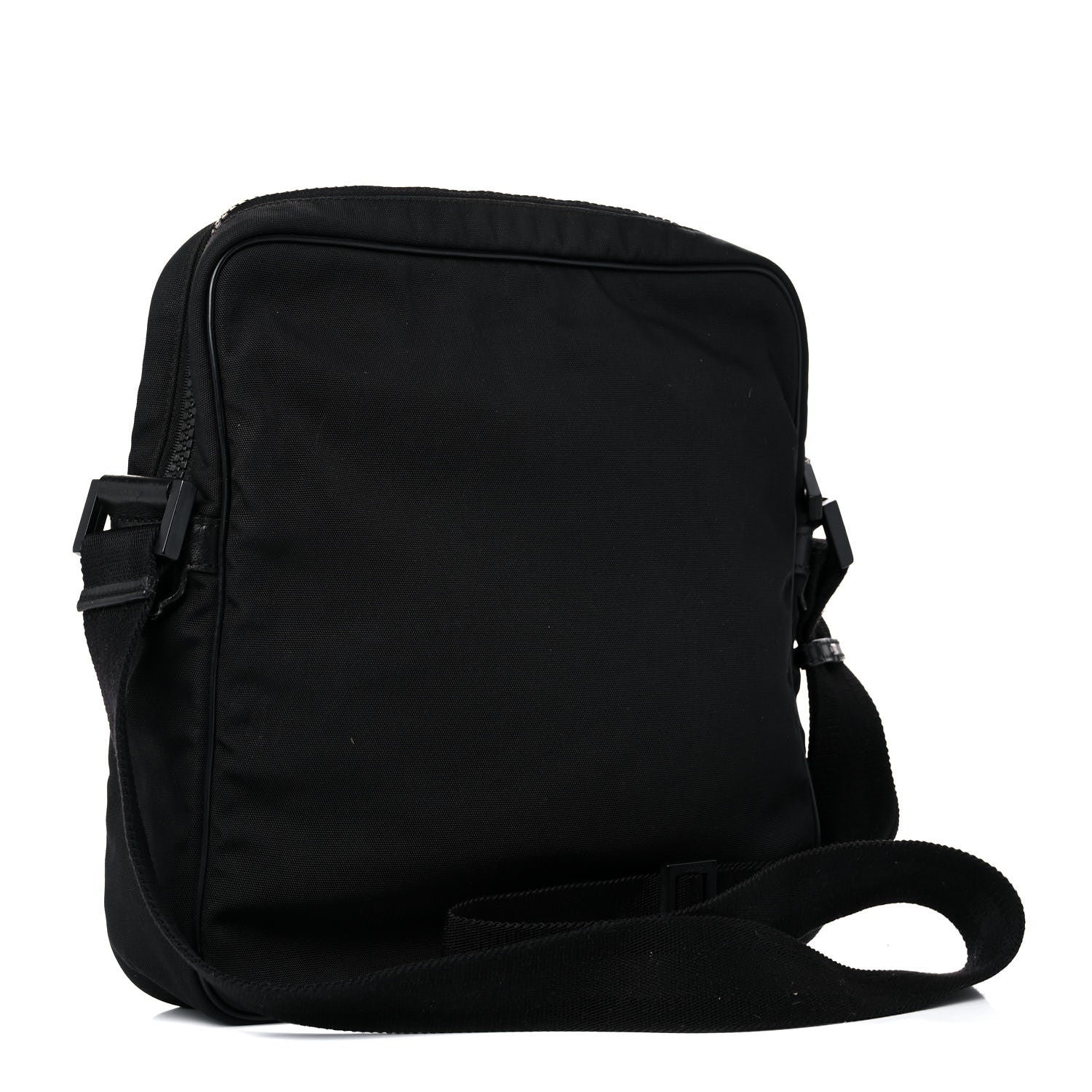 Gucci Canvas Web Viaggio Flight Bag Black 2 of 22