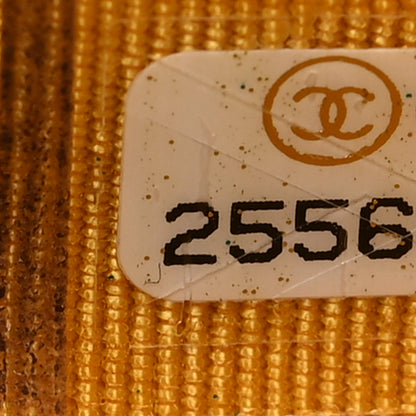 Chanel Caviar Quilted Medium Flap Wallet Yellow 7 of 10