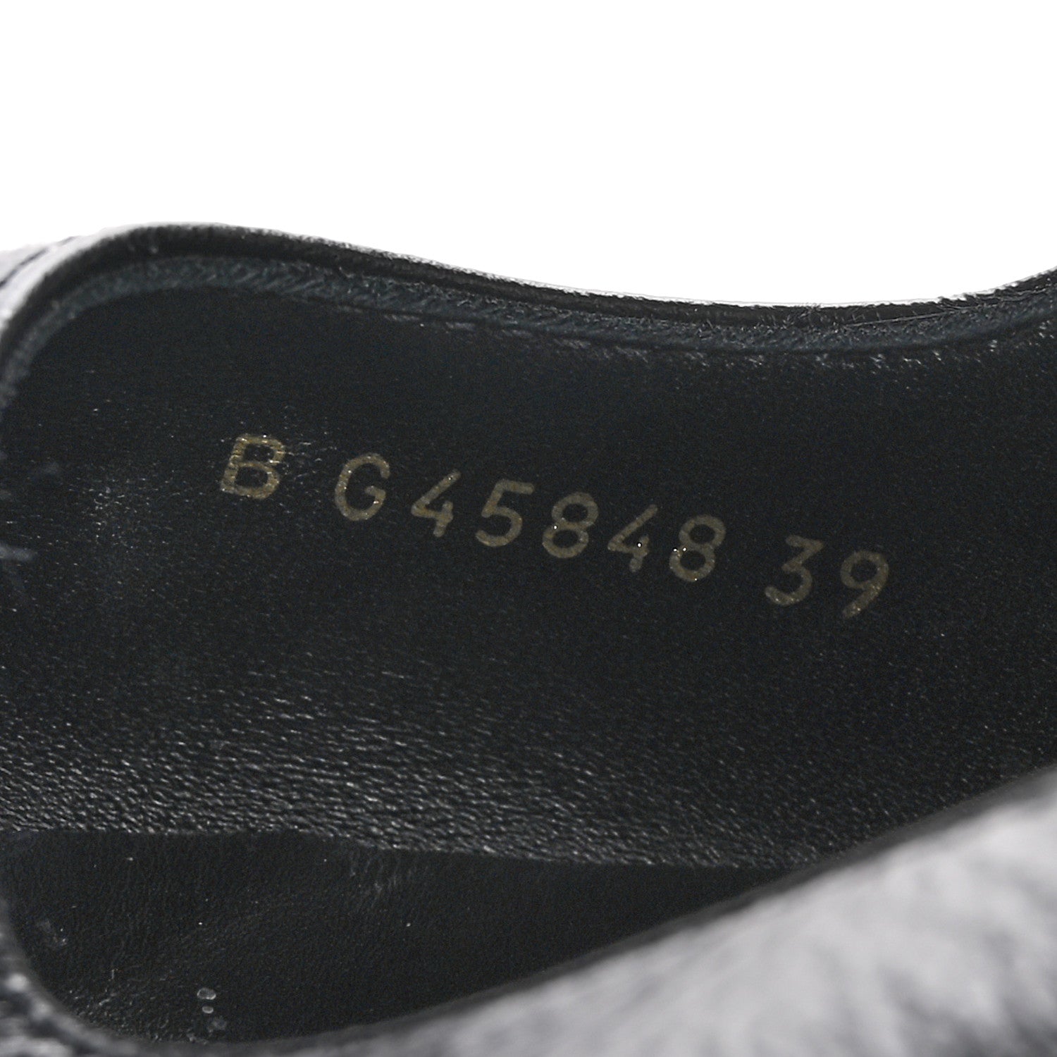 Chanel Crumpled Lambskin Cap Toe Chain CC Turnlock Mary Jane Flats 39 Black 9 of 11