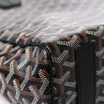 Goyard Goyardine Voltaire III Tote Black 9 of 12