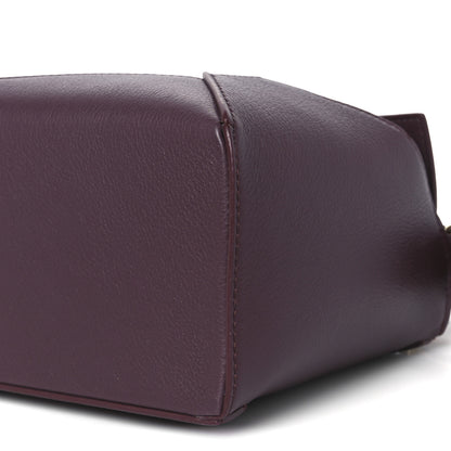 Loewe Soft Grained Calfskin Small Puzzle Edge Bag Dark Burgundy 11 of 11