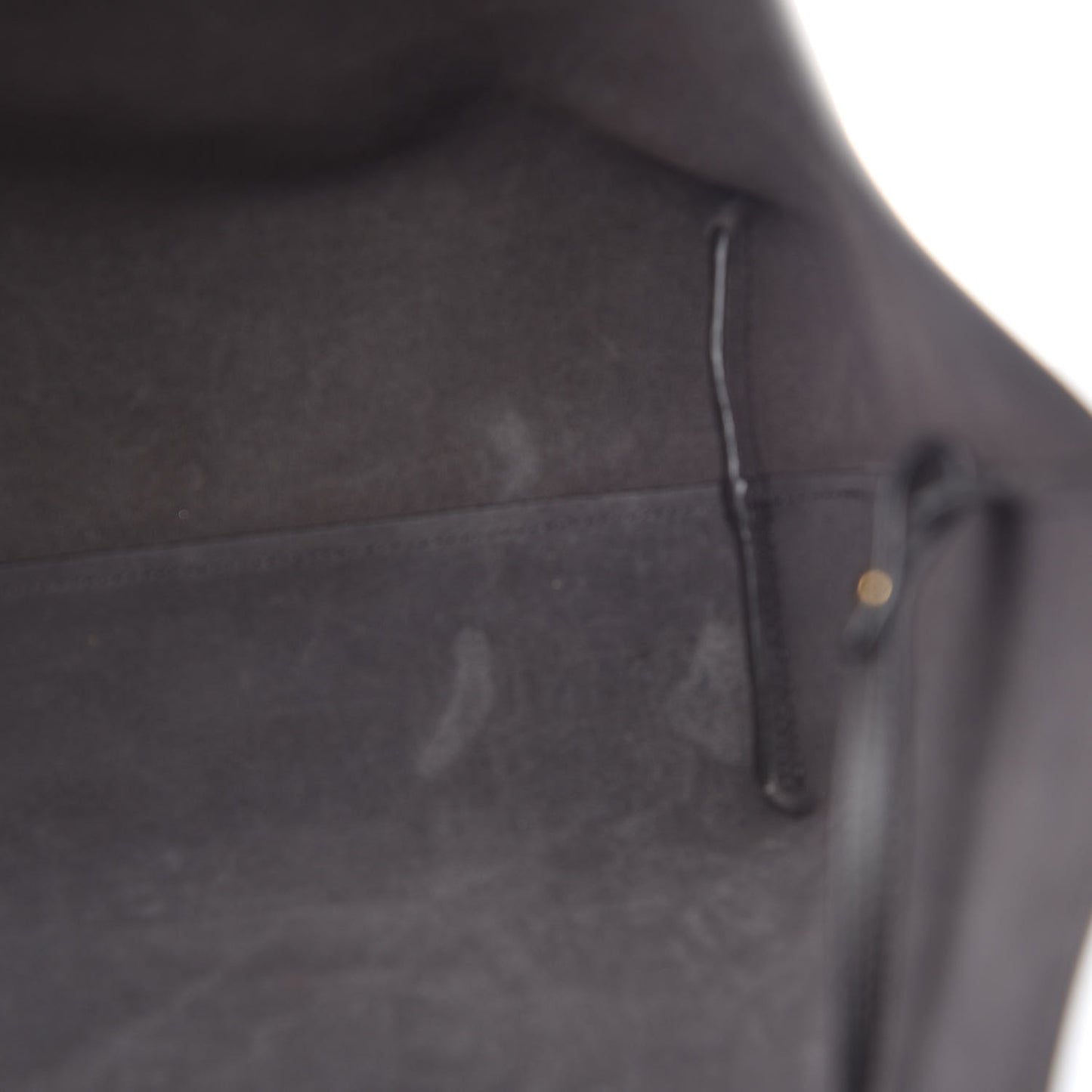Calfskin Large Shopping Tote Dark Grey