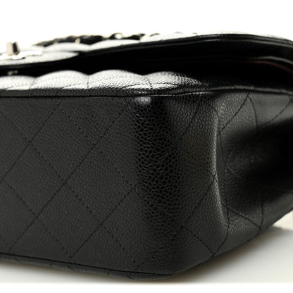 Chanel Caviar Quilted Jumbo Double Flap Black 10 of 10