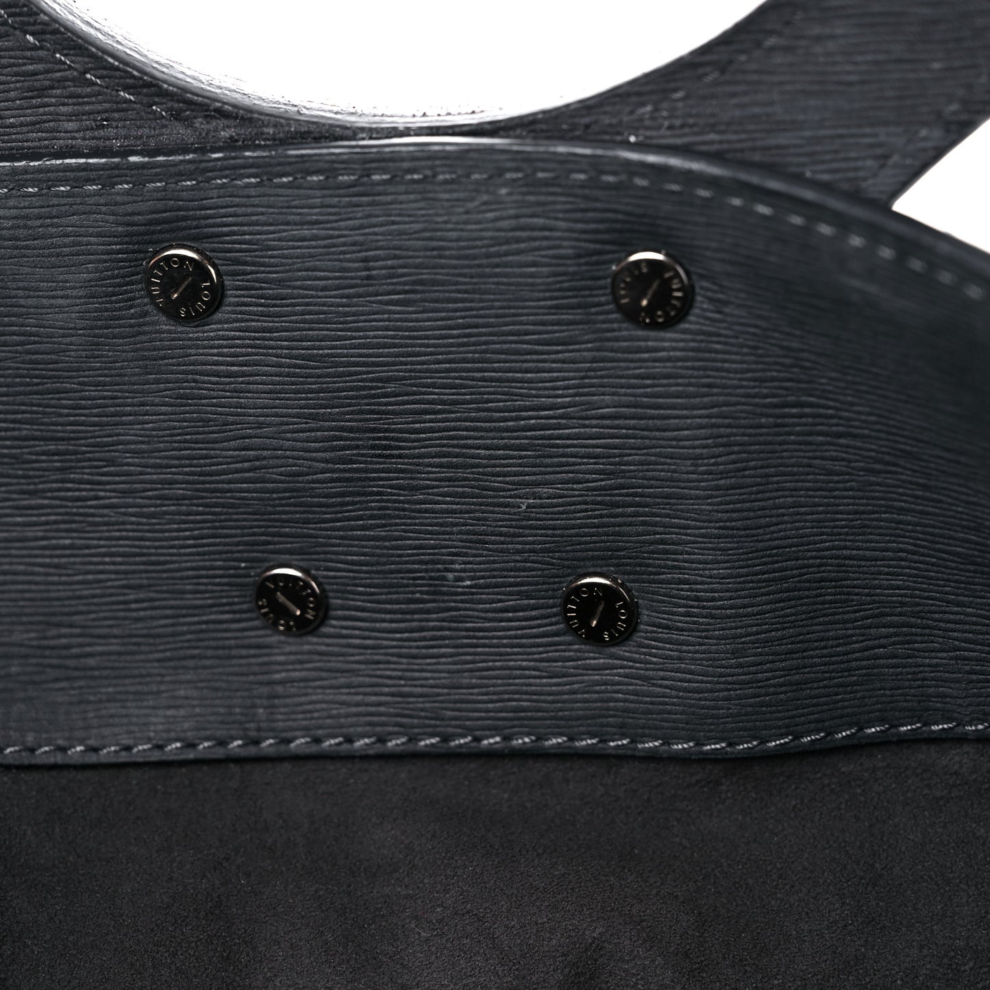 Nubuck Calfskin Folded Messenger Bag Grey