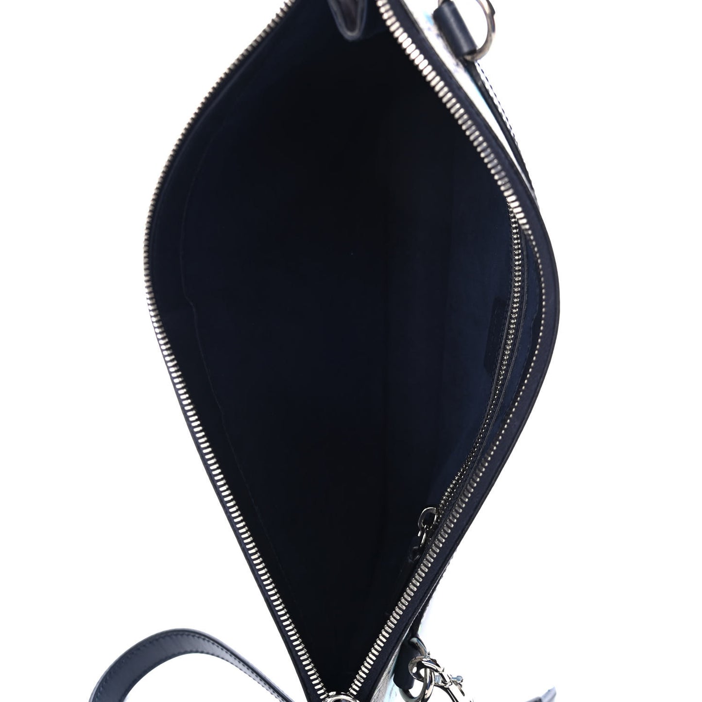 GG Supreme Monogram Blooms Messenger Blue