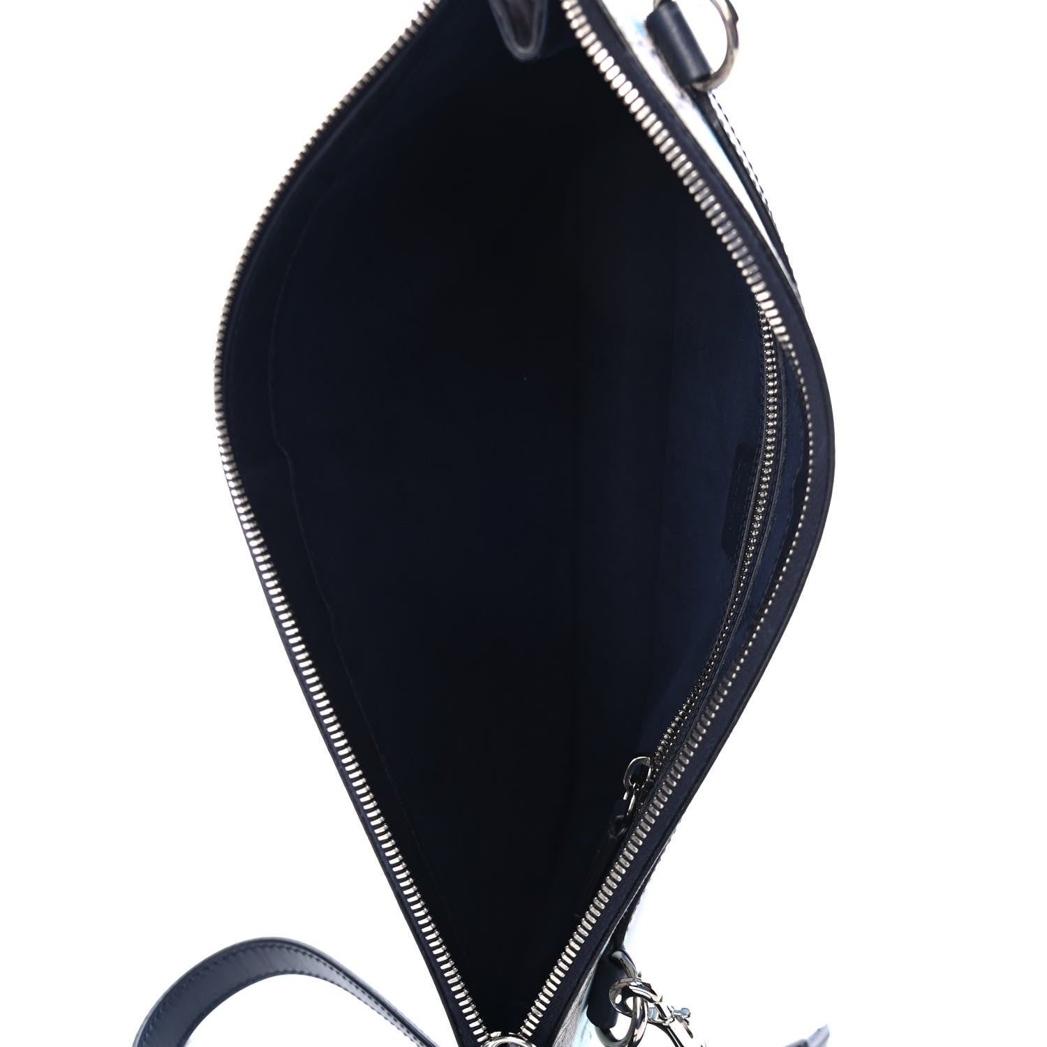 Gucci GG Supreme Monogram Blooms Messenger Blue 4 of 4