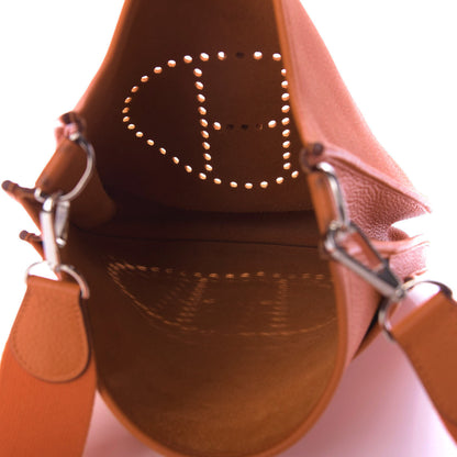 Hermes Taurillon Clemence Evelyne III GM Orange 5 of 13