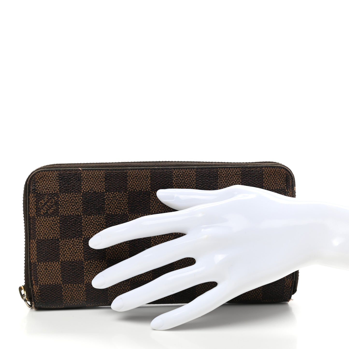 Damier Ebene Zippy Wallet