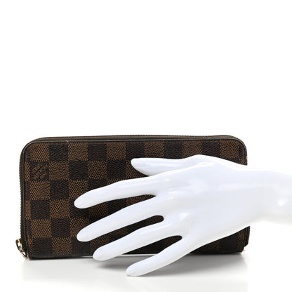 Louis Vuitton Damier Ebene Zippy Wallet 2 of 11