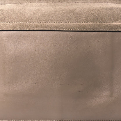 Chloe Calfskin Suede Medium Faye Shoulder Bag Motty Grey 14 of 14