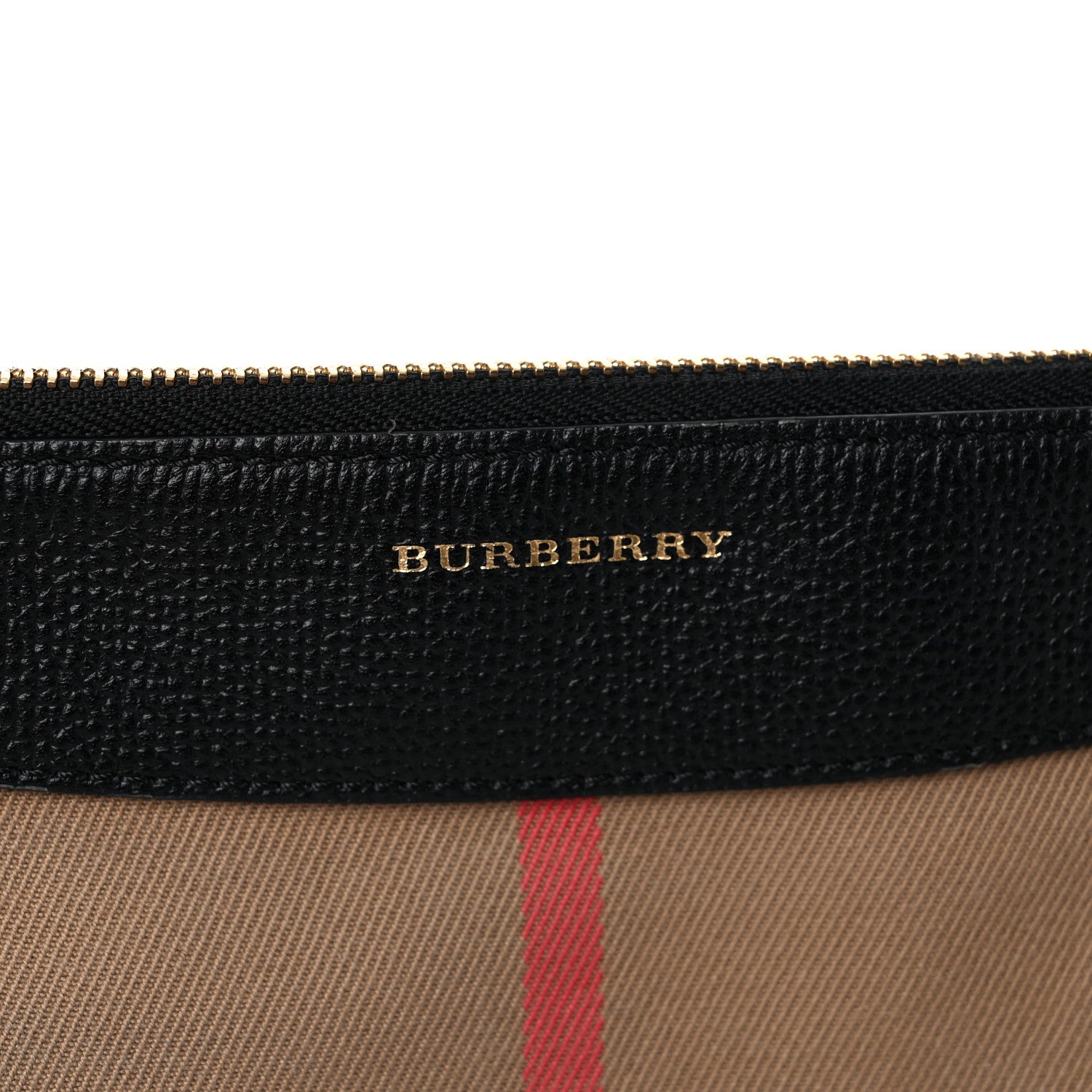 Burberry House Check Derby Peyton Crossbody Clutch Bag Black 10 of 14