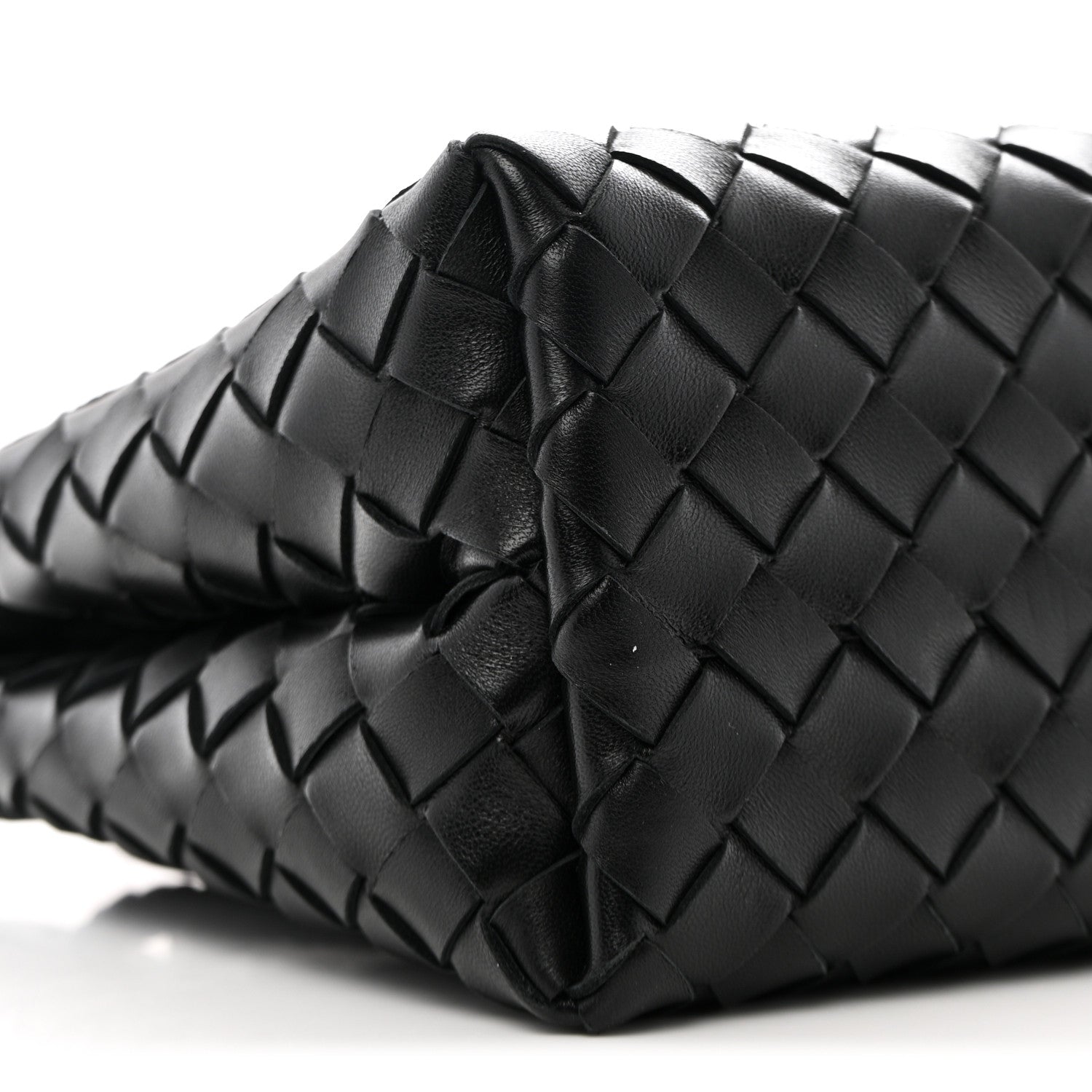 Bottega Veneta Nappa Intrecciato Small Andiamo Shoulder Bag Black 9 of 10