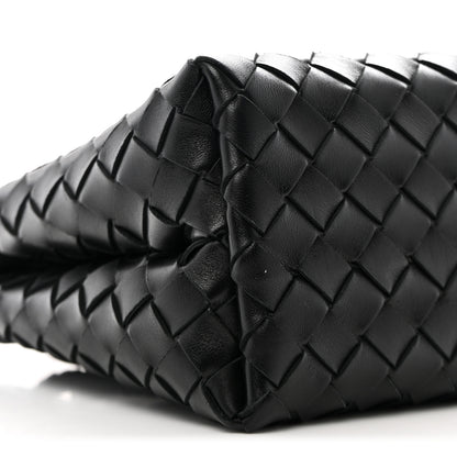 Bottega Veneta Nappa Intrecciato Small Andiamo Shoulder Bag Black 9 of 10