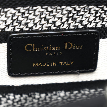 Christian Dior Canvas Embroidered Herbarium Medium Lady D-Lite Black Multicolor 6 of 10