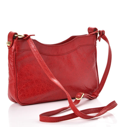 Balenciaga Agneau Giant 12 Gold Hardware Hip Rouge Cardinal 2 of 10