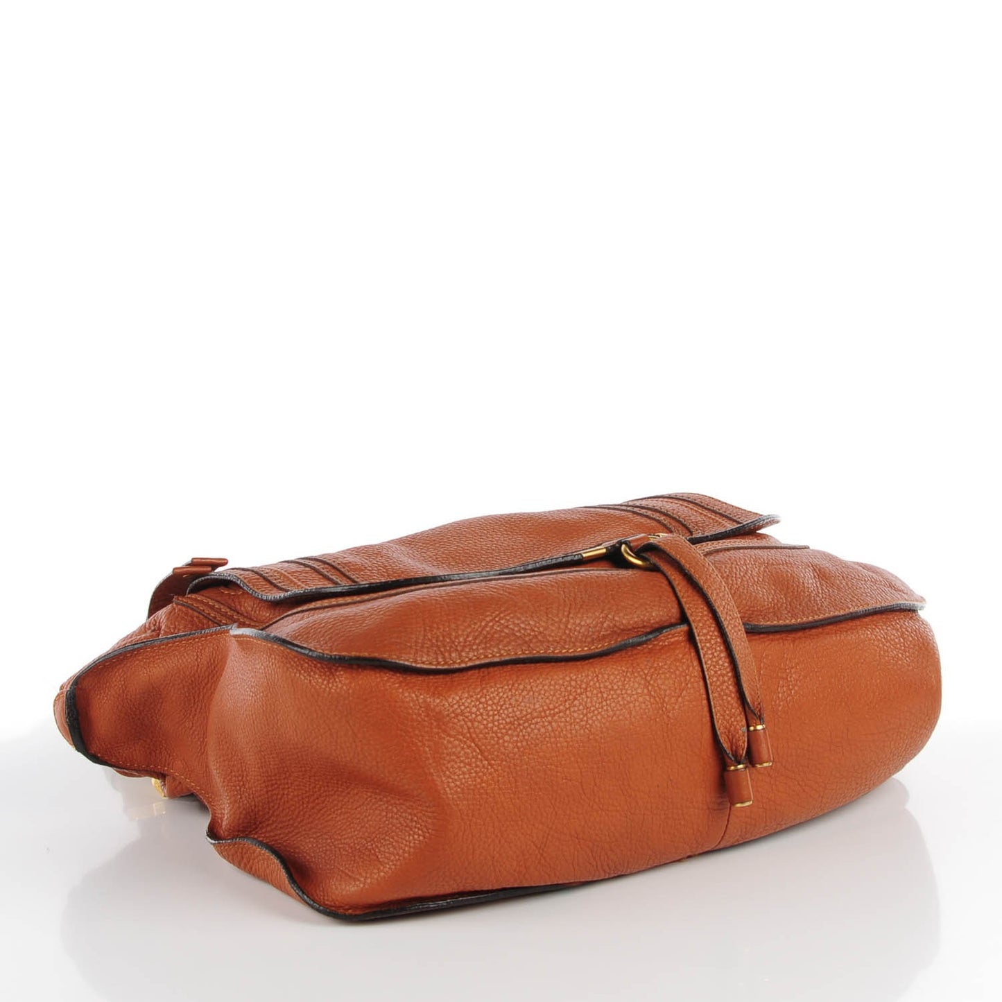Calfskin Medium Marcie Satchel Tan