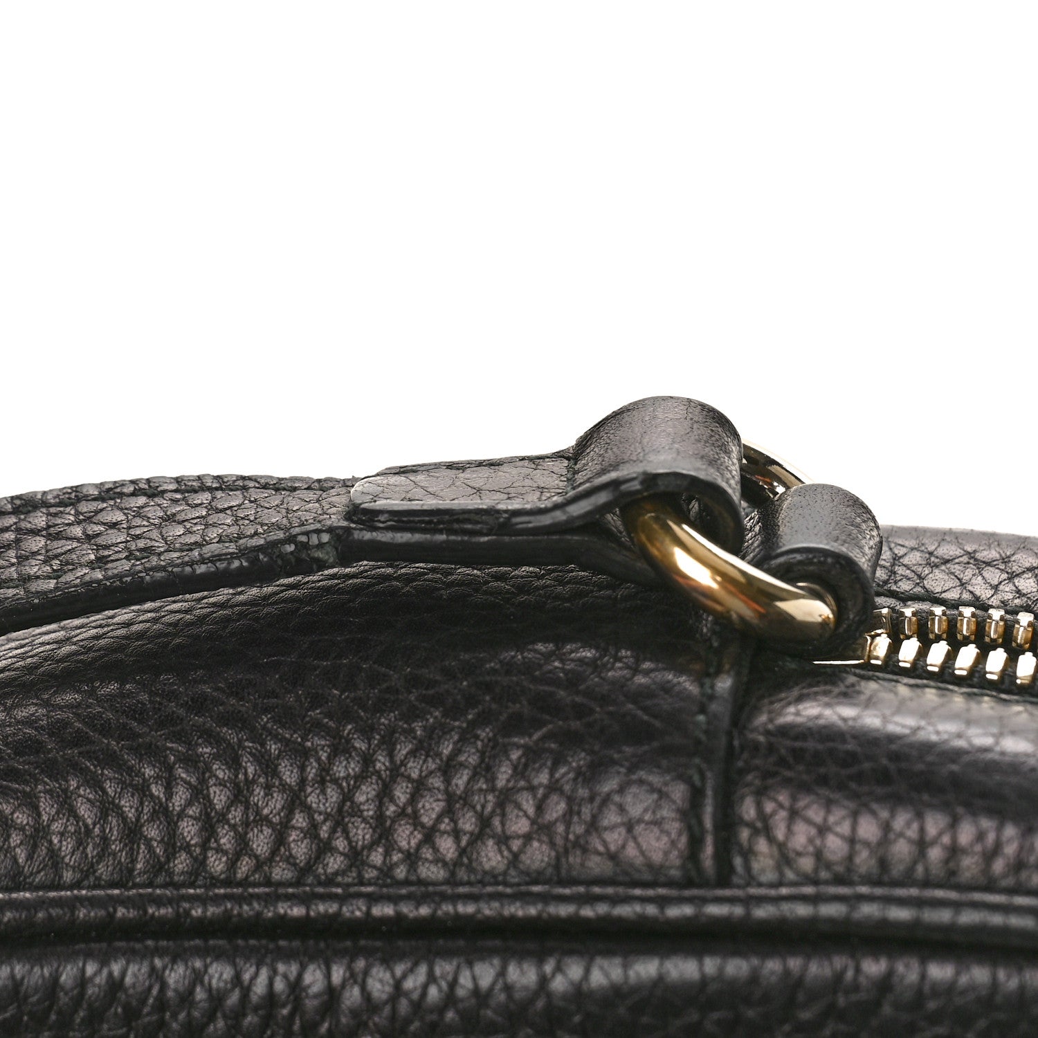 Gucci Pebbled Calfskin Small Soho Disco Bag Black 10 of 11