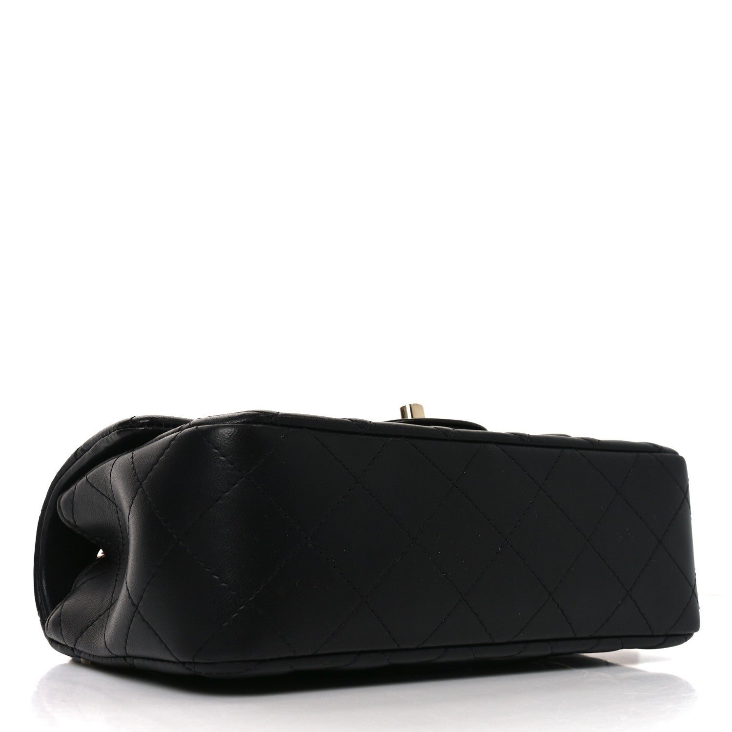 Chanel Lambskin Quilted Mini Rectangular Flap Black 4 of 11