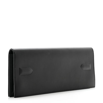 Hermes Swift Shadow Clutch 29 Black 3 of 9