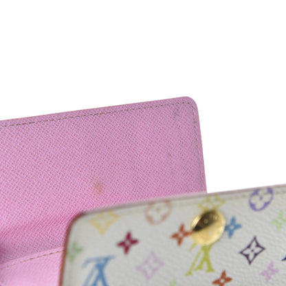 Louis Vuitton Monogram Multicolor Multicles 4 Key Holder White Litchi 7 of 9