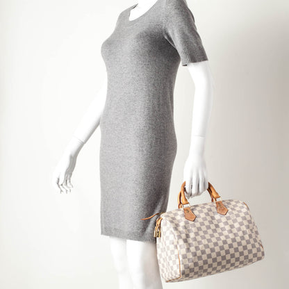 Louis Vuitton Damier Azur Speedy 30 2 of 8