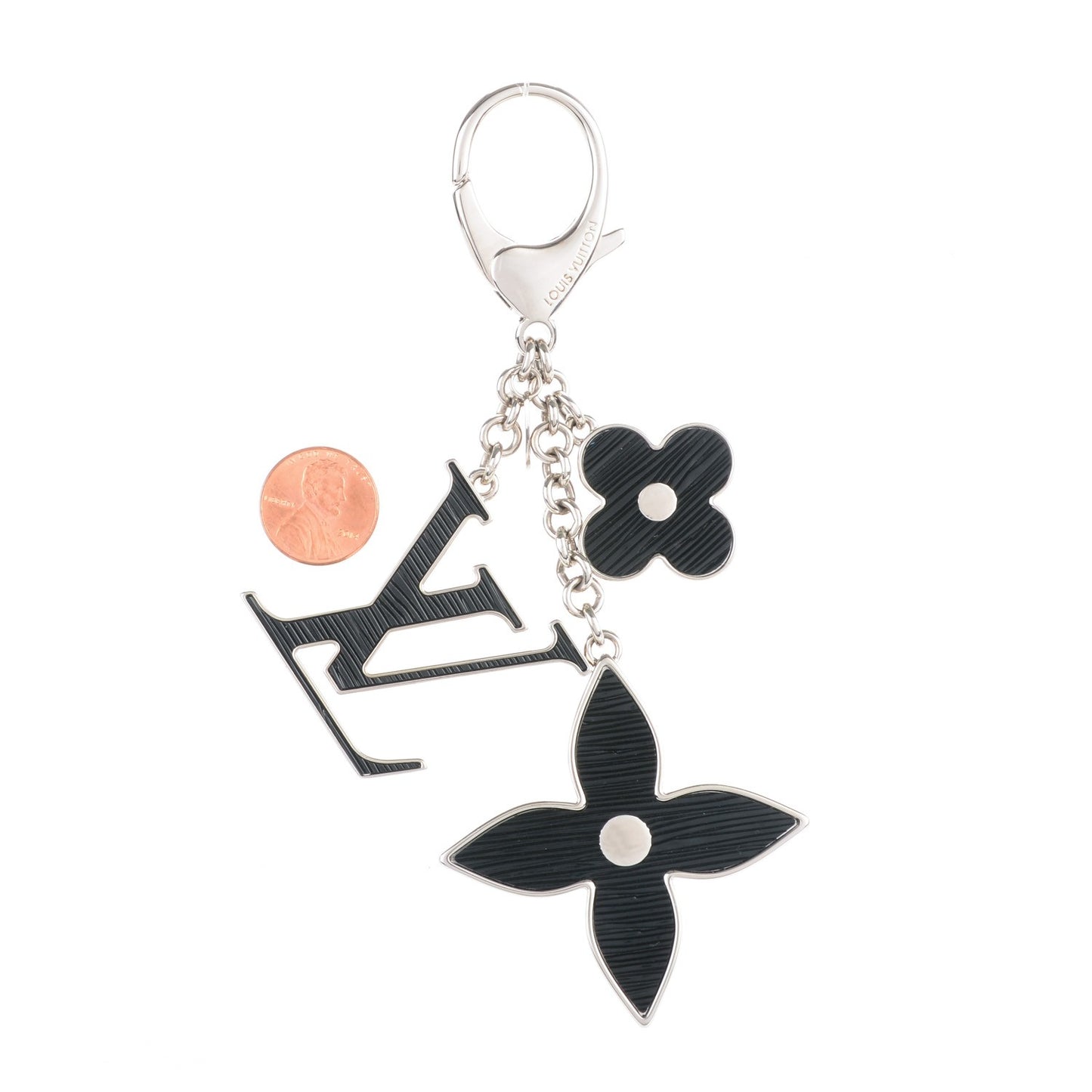Fleur d'Epi Bag Charm Black
