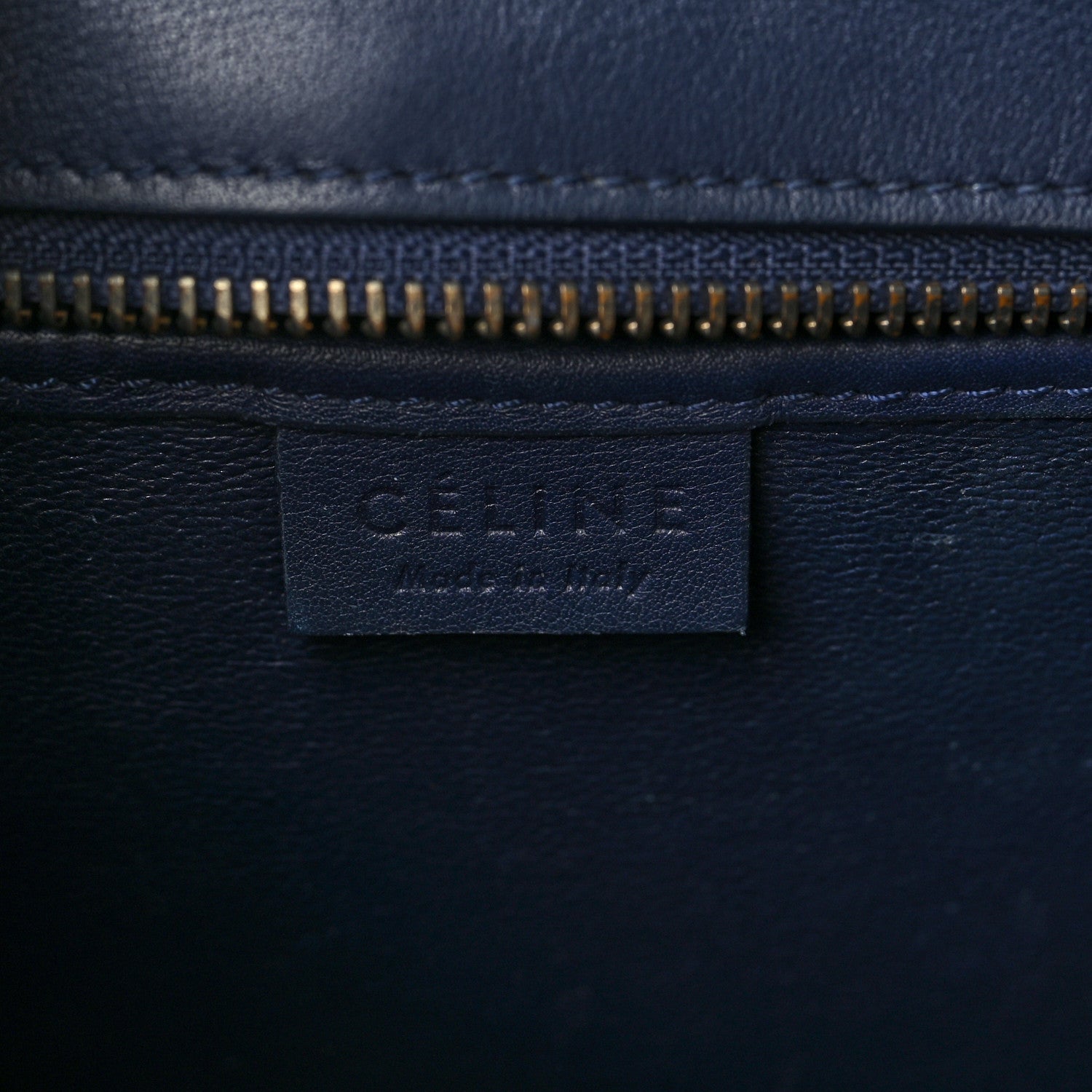 Celine Smooth Calfskin Nano Luggage Ink 5 of 7